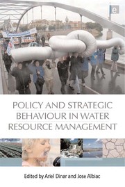 Cover of: Policy and strategic behaviour in water resource management