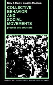Cover of: Collective behavior and social movements: process and structure