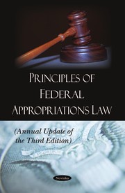 Cover of: Principles of federal appropriations law | United States. Government Accountability Office