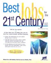 Cover of: Best jobs for the 21st century by J. Michael Farr