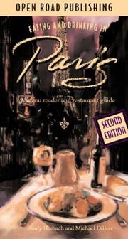 Cover of: Eating & Drinking in Paris by Andy Herbach, Michael Dillon