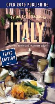 Cover of: Eating & Drinking in Italy: Italian Menu Reader and Restaurant Guide, 3rd edition