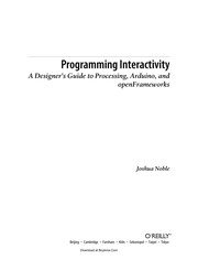 Cover of: Programming interactivity by Joshua J. Noble