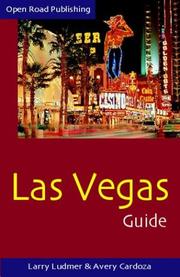 Cover of: Las Vegas Guide, 8th Ed. (Open Road Travel Guides Las Vegas Guide)