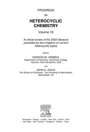 Progress in heterocyclic chemistry by Gordon W. Gribble, John J. Joule