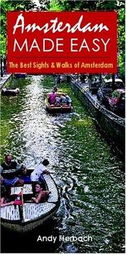 Cover of: Amsterdam Made Easy: The Best Sights and Walks of Amsterdam (Open Road Travel Guides)