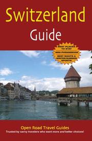 Cover of: Switzerland Guide (Open Road Travel Guides)