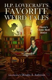 Cover of: H.P. Lovecraft's Favorite Weird Tales by Douglas A. Anderson