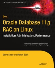 Cover of: Pro Oracle Database 11gRAC on Linux | Steve Shaw