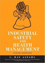 Cover of: Industrial safety and health management