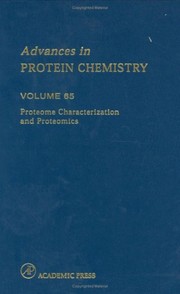 Cover of: Proteome characterization and proteomics