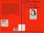 Cover of: Proust et les signes by Gilles Deleuze