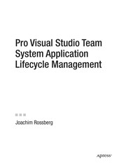 Cover of: Pro Visual Studio team system application lifecycle management | Joachim Rossberg