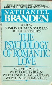 Cover of: The psychology of romantic love by Nathaniel Branden