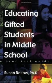 Cover of: Educating gifted students in middle school: a practical guide.