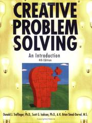 Cover of: Creative Problem Solving by Donald J. Treffinger, Scott G. Isaksen, K. Brian Stead-dorval, Donald J. Treffinger, Scott G. Isaksen, K. Brian Stead-dorval