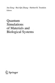 Cover of: Quantum Simulations of Materials and Biological Systems | Jun Zeng