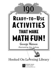 190 ready-to-use activities that make math fun! by Watson, George