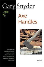 Cover of: Axe Handles by Gary Snyder