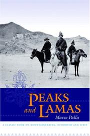 Cover of: Peaks and lamas by Marco Pallis