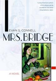 Cover of: Mrs. Bridge by Evan S. Connell