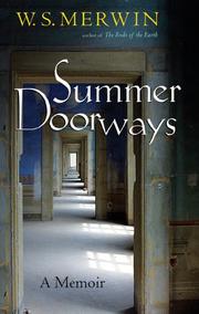Summer doorways by W. S. Merwin
