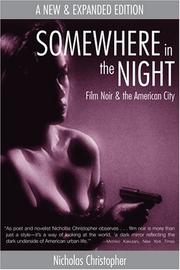 Cover of: Somewhere in the Night by Nicholas Christopher
