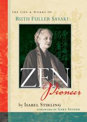 Cover of: Zen Pioneer by Isabel Stirling