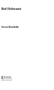 Cover of: Red Holocaust by Steven Rosefielde