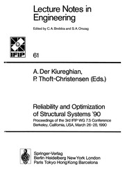Cover of: Reliability and optimization of structural systems 