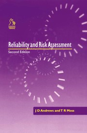 Cover of: Reliability and risk assessment | J. D. Andrews