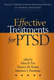 Cover of: Effective Treatments for PTSD by 