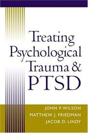 Cover of: Treating Psychological Trauma and PTSD