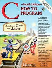 Cover of: C How to Program, Fourth Edition