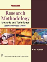 Research methodology by C. R. Kothari
