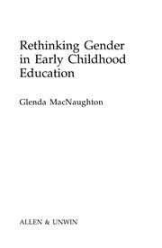 Cover of: Rethinking gender in early childhood education | Glenda MacNaughton