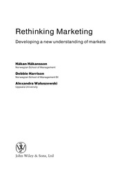 Cover of: Rethinking marketing | HГҐkan HГҐkansson