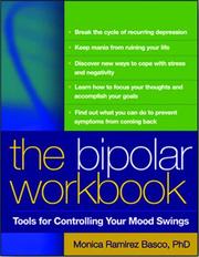 Cover of: bipolar workbook | Monica Ramirez Basco