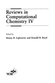 Cover of: Reviews in Computational Chemistry (Reviews in Computational Chemistry)