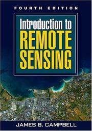 Cover of: Introduction to Remote Sensing by James B. Campbell