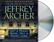 Cover of: Not a Penny More, Not a Penny Less | Jeffrey Archer