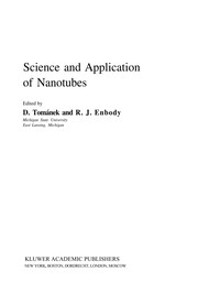 Cover of: Science and application of nanotubes | David TomГЎnek