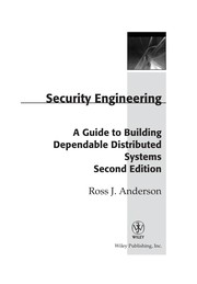 Cover of: Security engineering by Ross Anderson