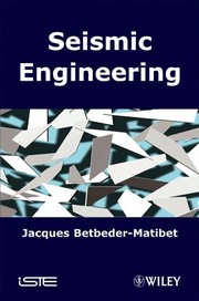 Cover of: Seismic engineering | Jacques Betbeder-Matibet