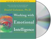 Cover of: Working With Emotional Intelligence by Daniel Goleman, Daniel Goleman