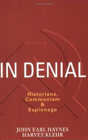 Cover of: In Denial: Historians, Communism and Espionage