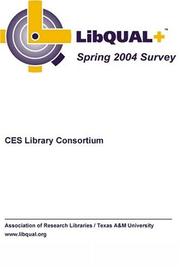 Cover of: CES Libraries Survey Results - 2004