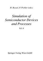 Cover of: Simulation of Semiconductor Devices and Processes | Heiner Ryssel