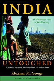 Cover of: India Untouched by Abraham George