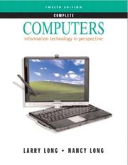 Cover of: Computers (12th Edition) by Larry Long, Nancy Long